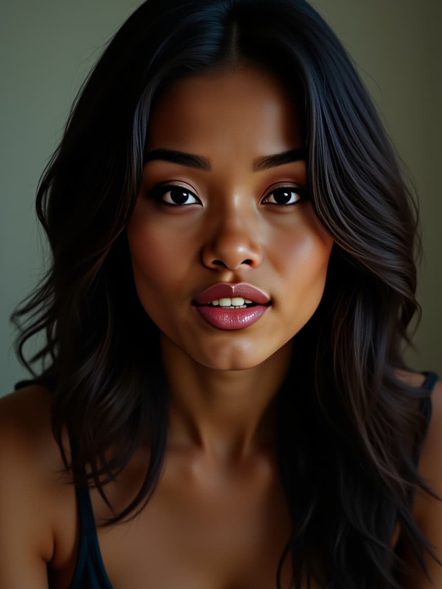 Portrait of a person with realistic details, cinematic lighting, professional photography, 4K, high quality