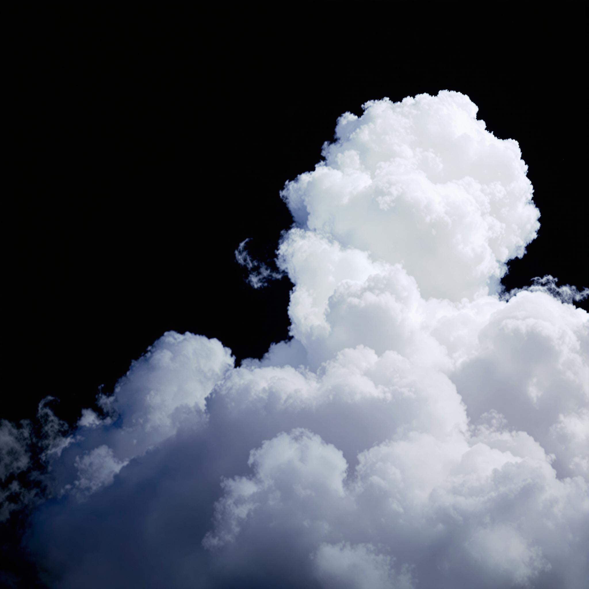 What would it look like if a person was made of clouds?