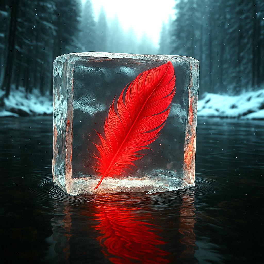 make the feather red (edit)
