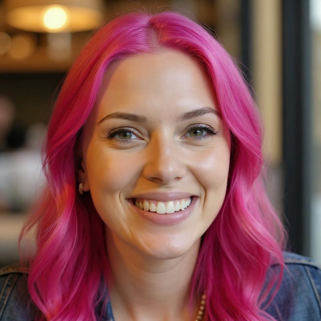 make her hair pink (edit)