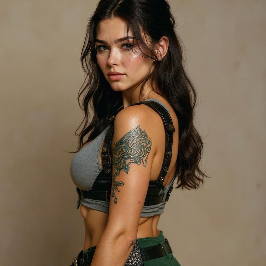 Example: Portrait series with neutral background