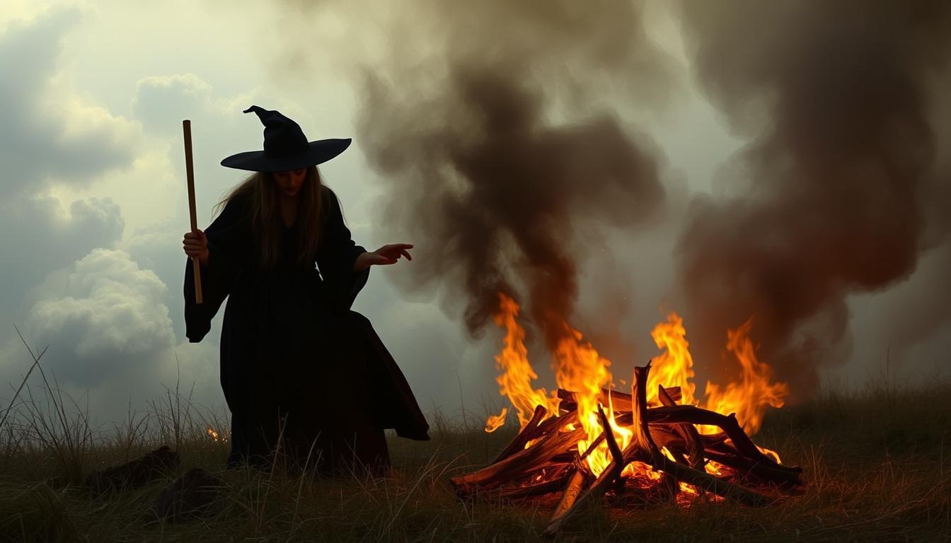 Witch at sabbath by Eric Fischl
