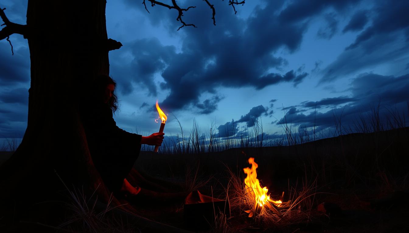 Witch at sabbath by Eric Fischl
