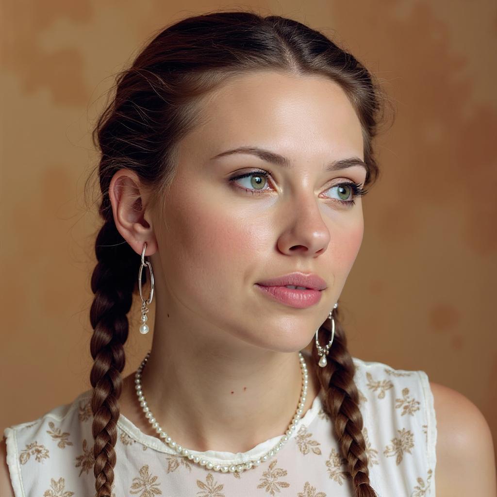 Quickly change someone's hair style and hair color, powered by FLUX.1 Kontext [pro] - change_haircut