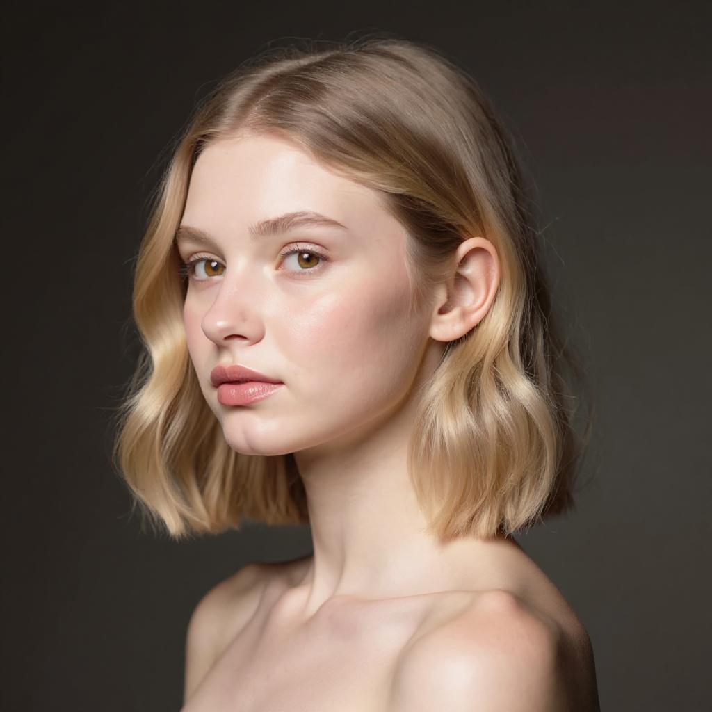 Example: Portrait series with neutral background