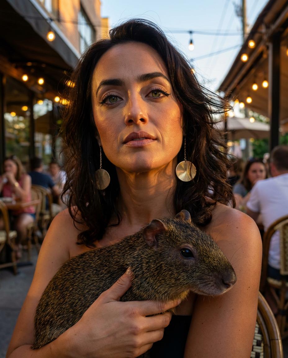 Portrait series with neutral background