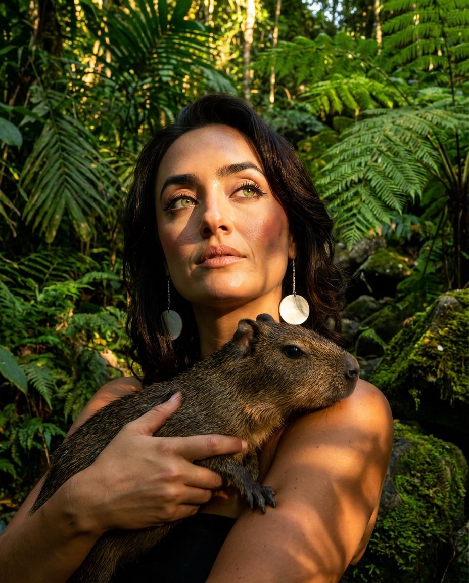 Portrait series with neutral background