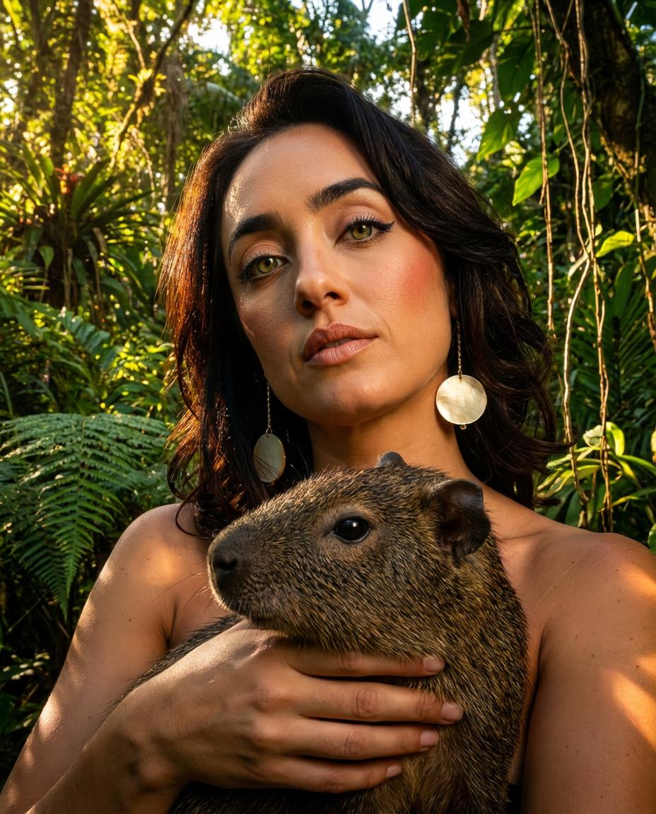 Portrait series with neutral background