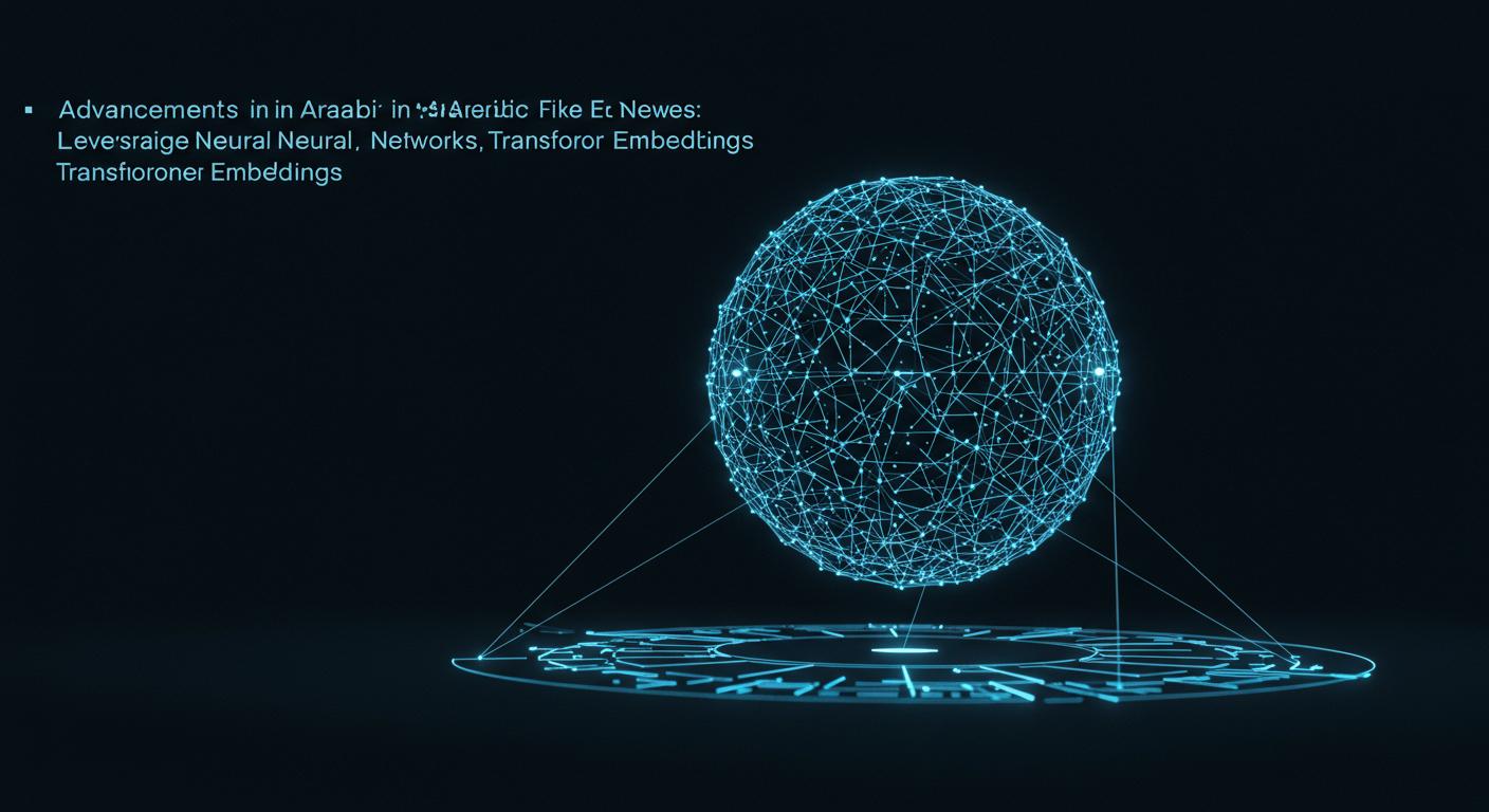 Feature image for Advancements in Arabic Fake News Detection: Leveraging Neural Networks and Transformer Embeddings