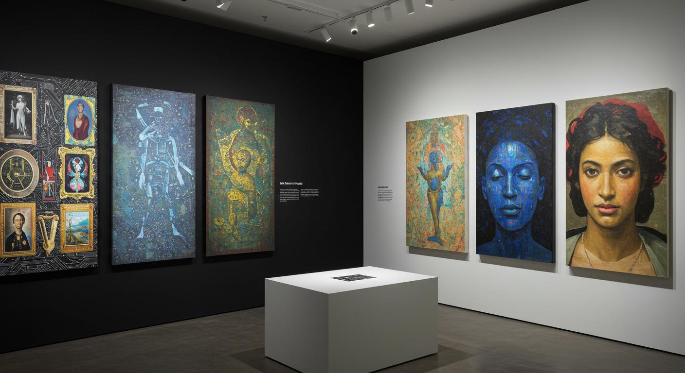 Feature image for AI Art Takes Center Stage at Sotheby's: Evaluating the Value of Machine-Generated Masterpieces