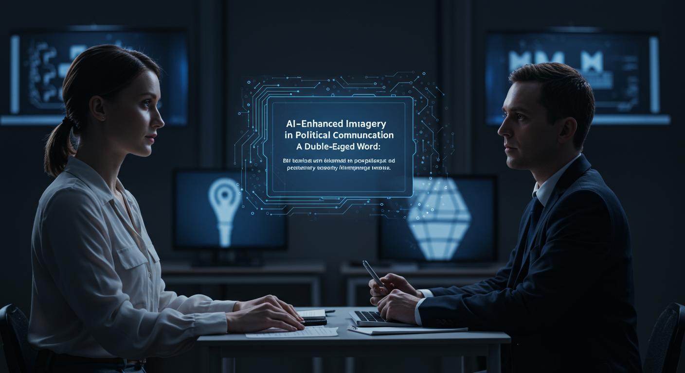 Feature image for AI-Enhanced Imagery in Political Communication: A Double-Edged Sword