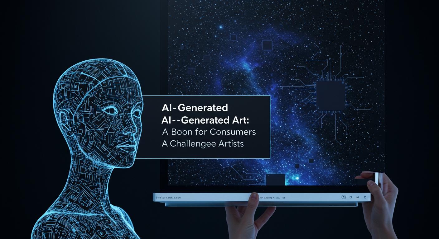 Feature image for AI-Generated Art: A Boon for Consumers, a Challenge for Artists