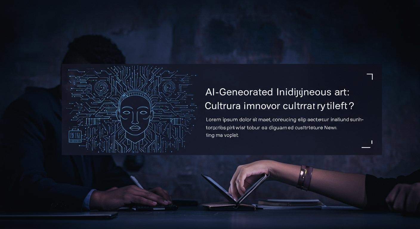 Feature image for AI-Generated Indigenous Art: Cultural Innovation or Cultural Theft?