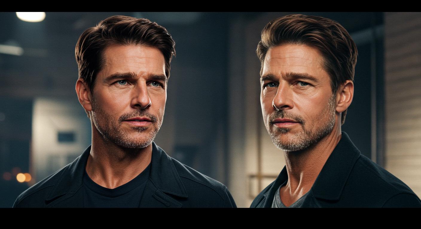 Feature image for AI-Generated Video of Tom Cruise and Brad Pitt Sparks Hollywood Controversy