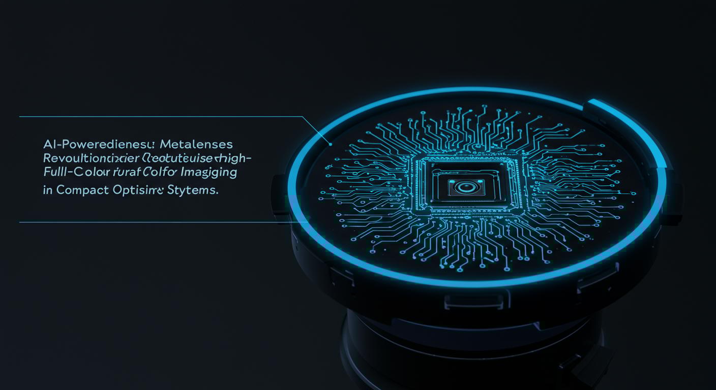Feature image for AI-Powered Metalenses Revolutionize High-Resolution, Full-Color Imaging in Compact Optical Systems