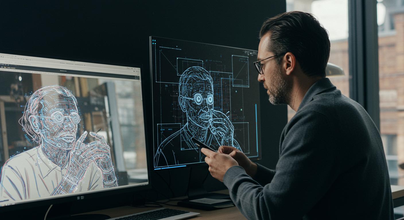 Feature image for AI Revives Mario Miranda's Legacy with Personalized Sketches