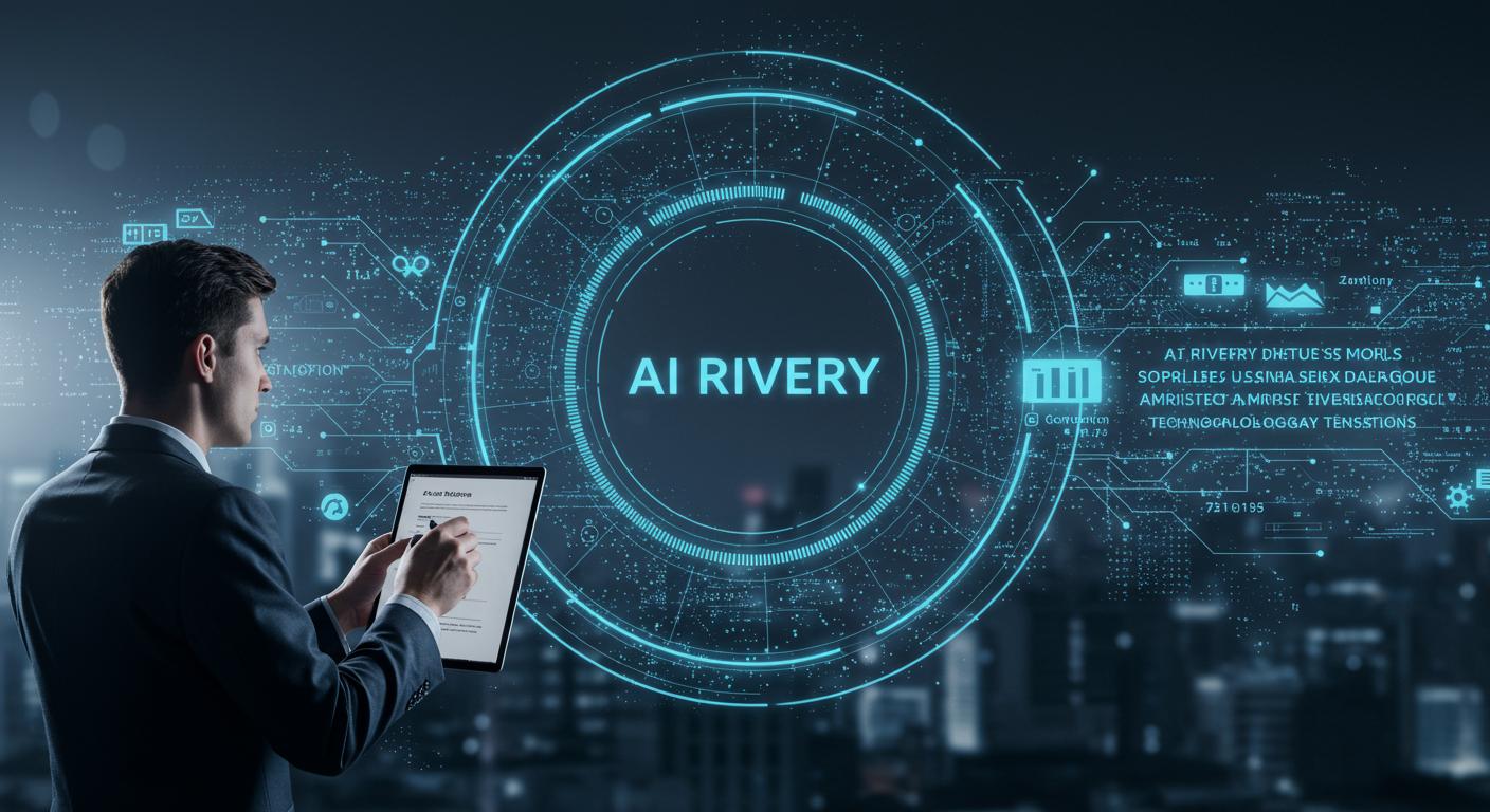 Feature image for AI Rivalry Spurs U.S.-China Dialogue Amidst Technological Tensions