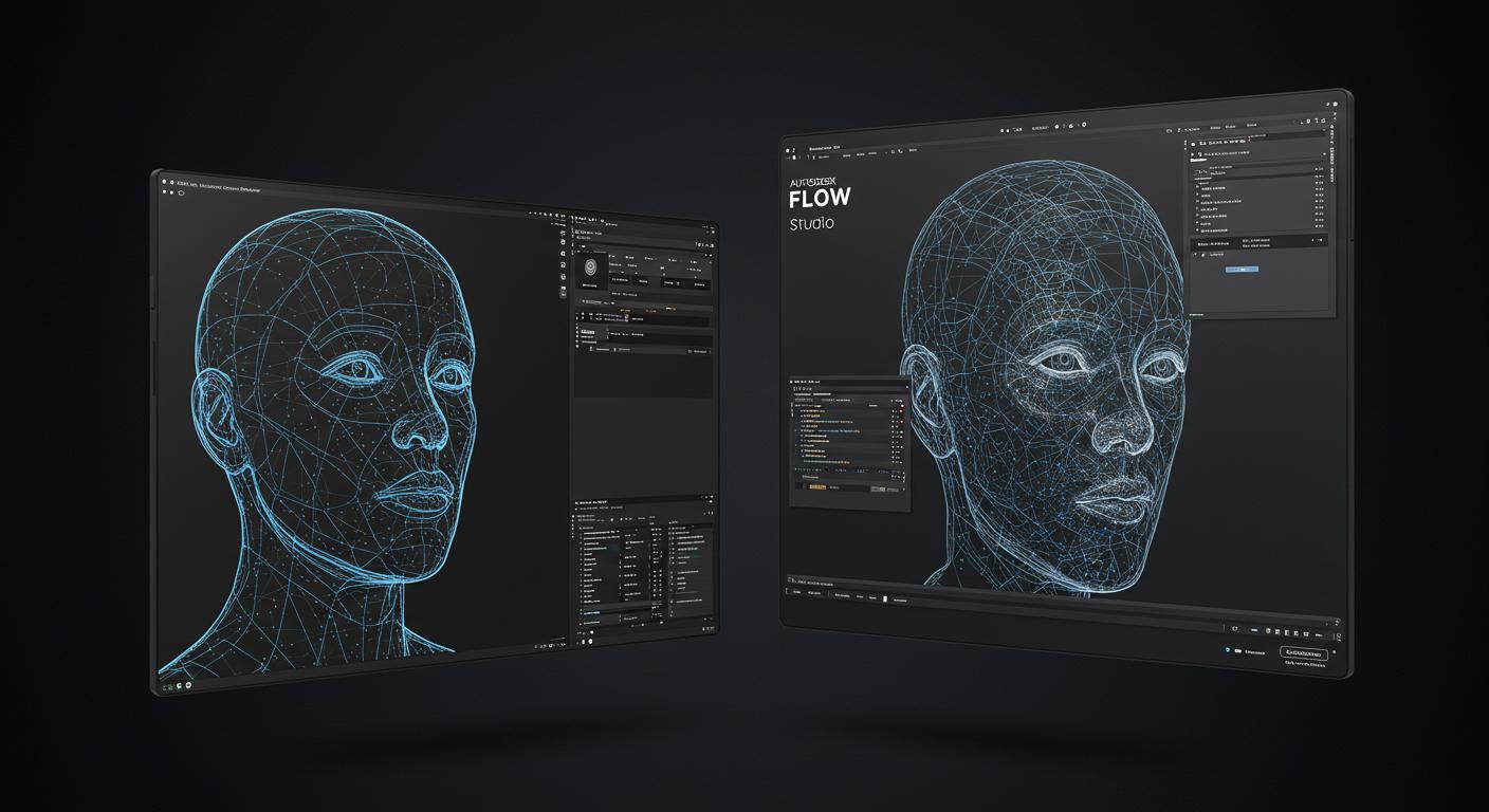 Feature image for Autodesk Flow Studio Revolutionizes Character Creation with AI Rigging and Neural Layer