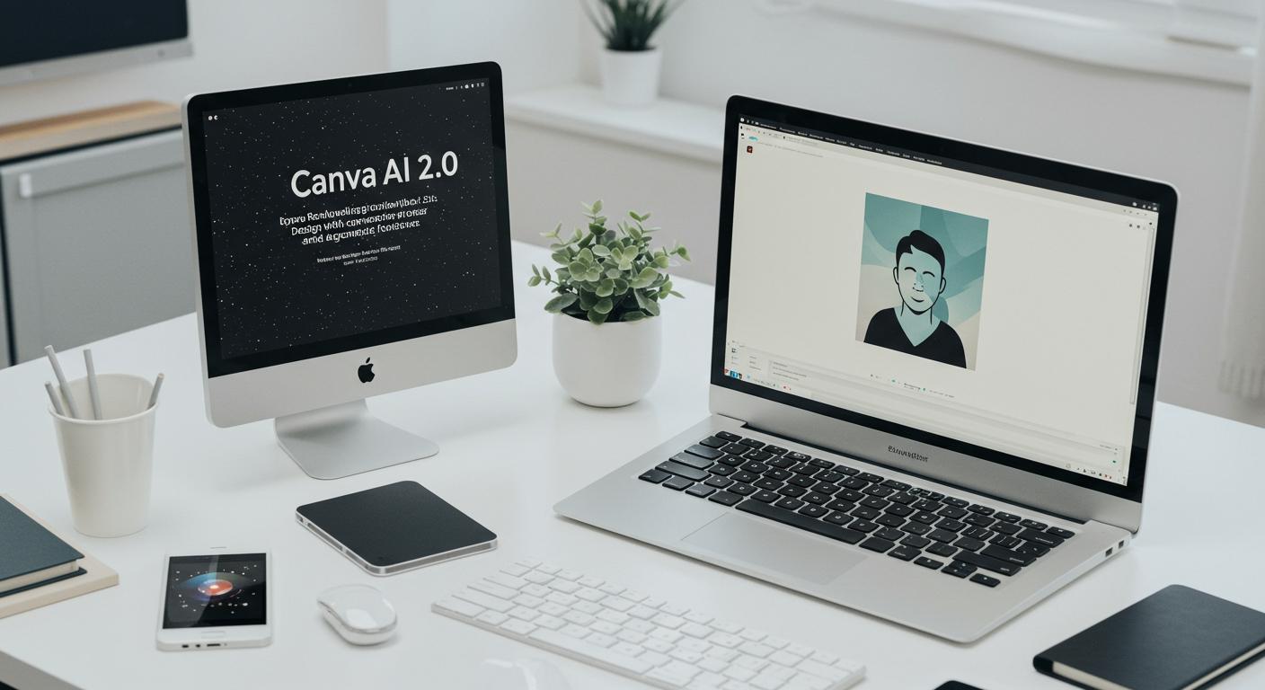 Feature image for Canva AI 2.0: Revolutionizing Design with Conversational AI and Agentic Workflows