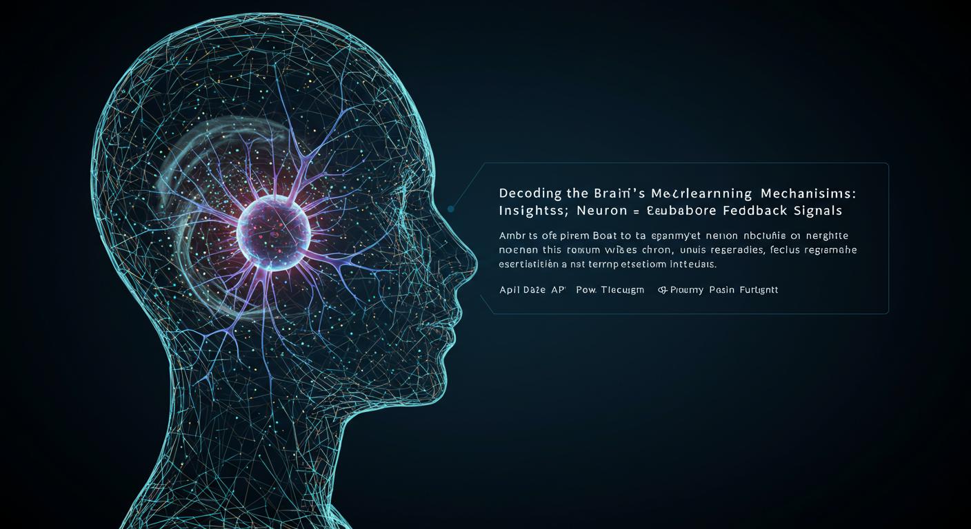 Feature image for Decoding the Brain's Learning Mechanisms: Insights from Neuron-Specific Feedback Signals