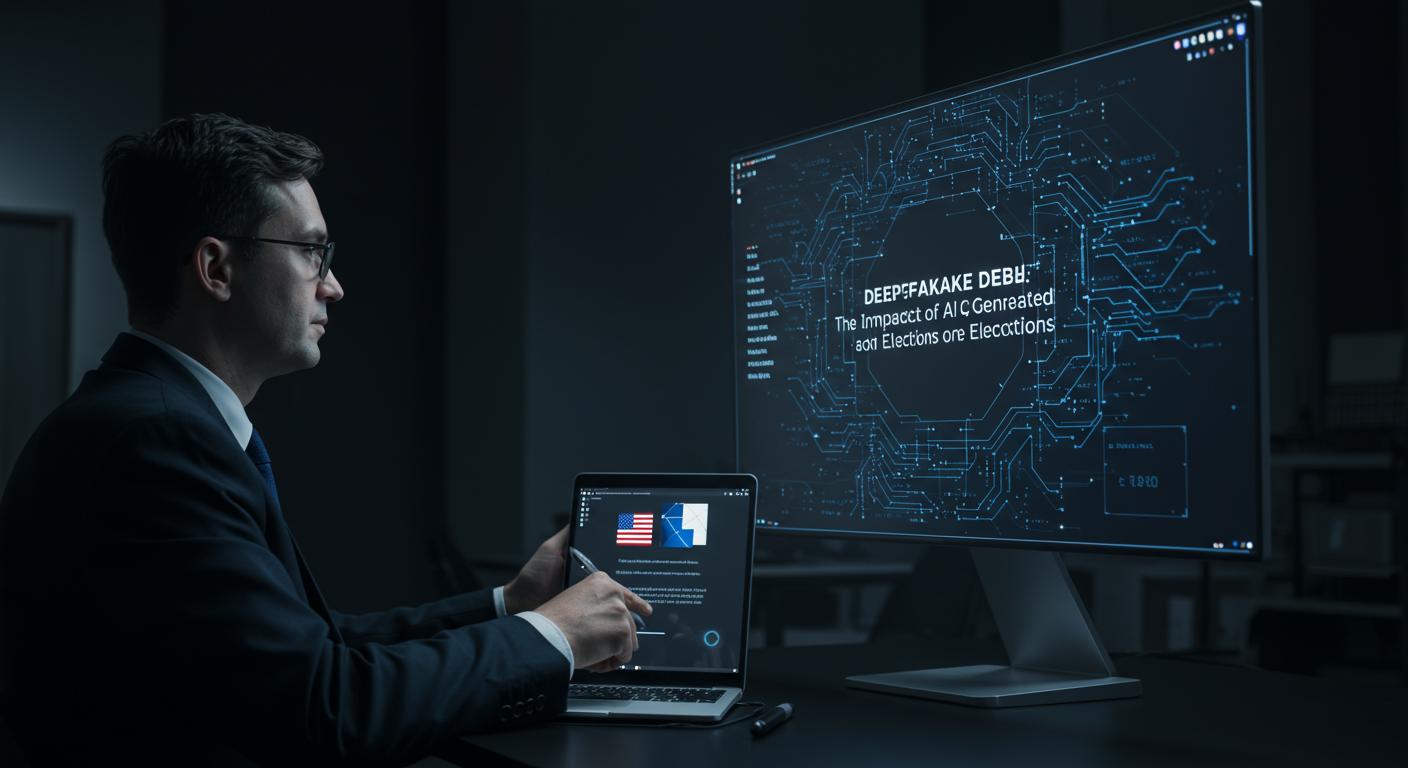 Feature image for Deepfake Debate: The Impact of AI-Generated Ads on Elections