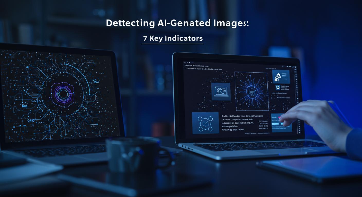 Feature image for Detecting AI-Generated Images: 7 Key Indicators
