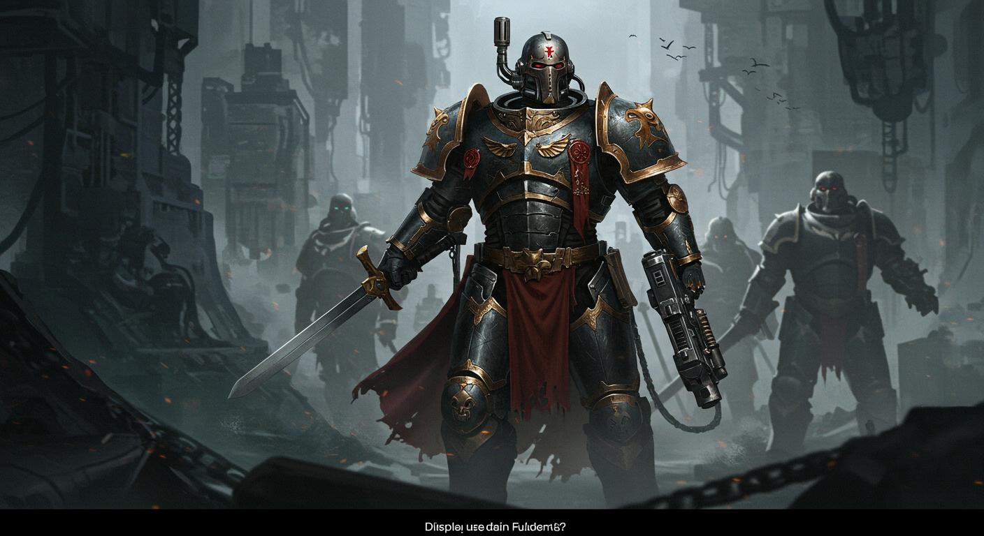 Feature image for Displate Addresses AI Art Controversy Over Warhammer 40,000 Fulgrim Poster