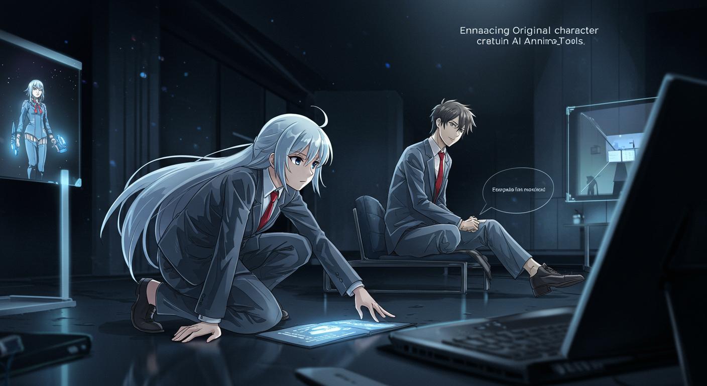 Feature image for Enhancing Original Character Creation with AI Anime Tools