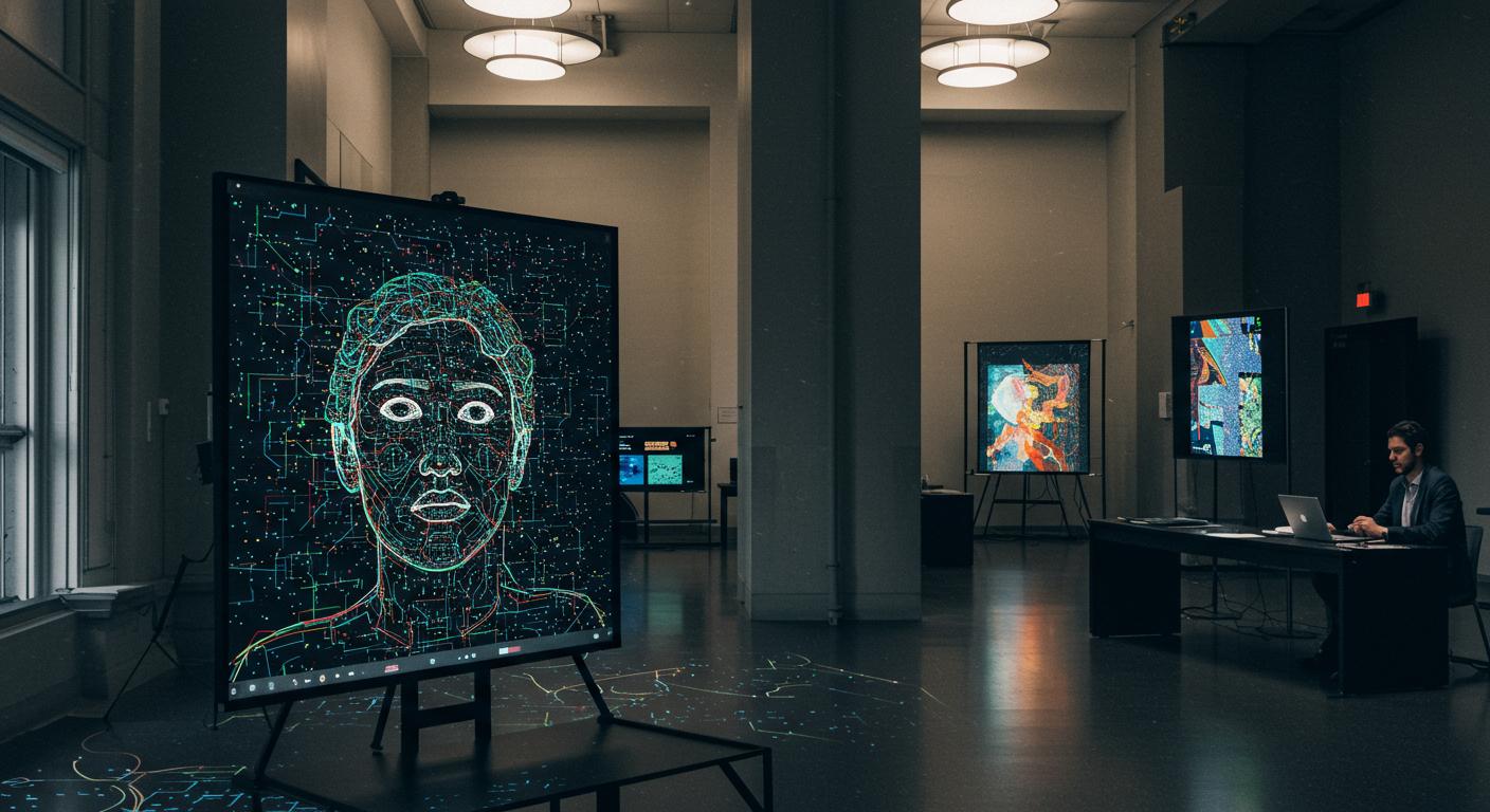 Feature image for Exploring the Intersection of Art and Artificial Intelligence: Columbia University's Interdisciplinary Initiatives