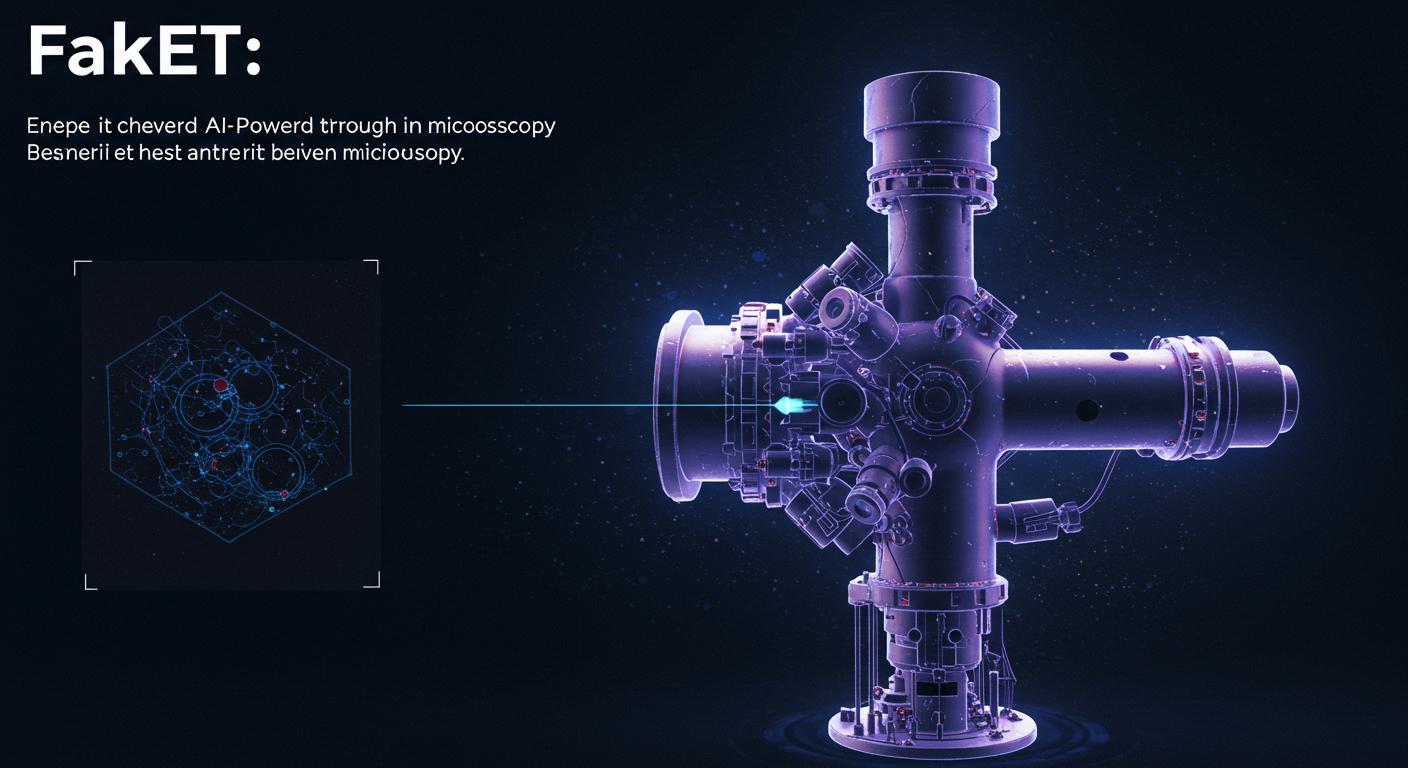 Feature image for FakET: AI-Powered Breakthrough in Electron Microscopy