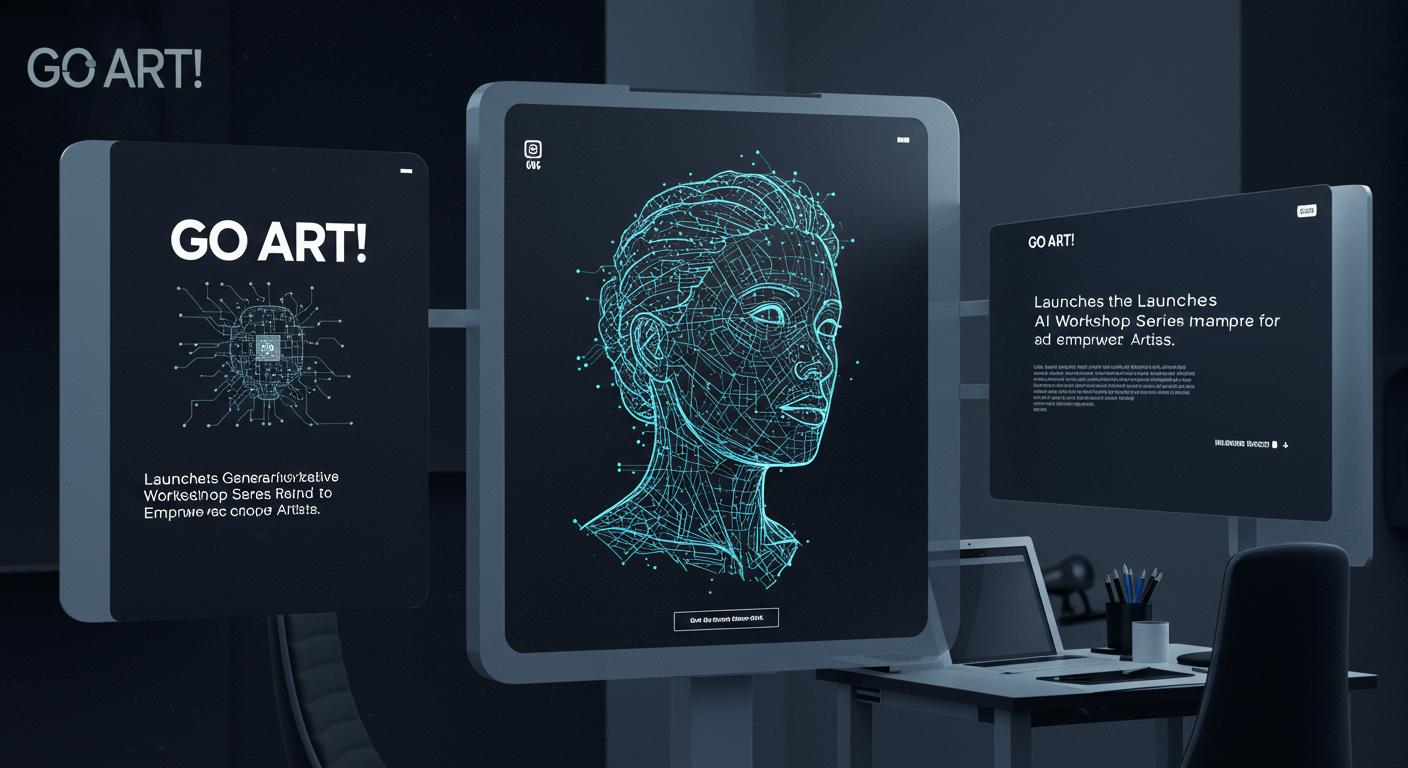 Feature image for GO ART! Launches Generative AI Workshop Series to Empower Artists