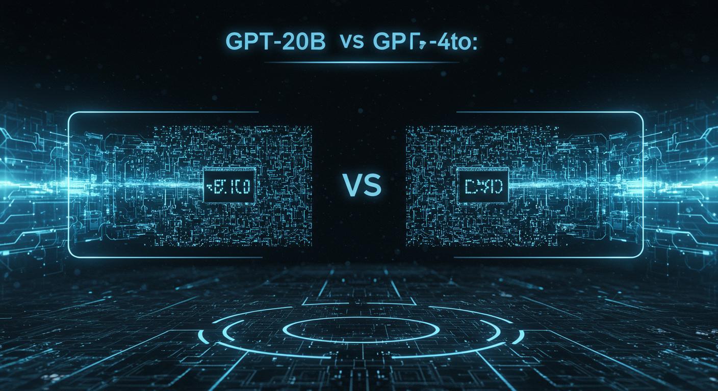 Feature image for GPT-20B vs. GPT-4o: A Comprehensive Performance Showdown