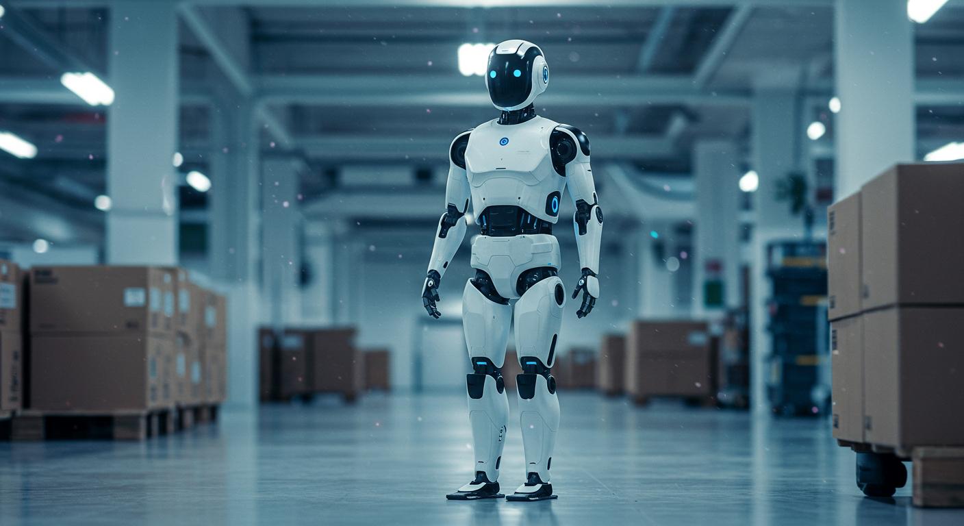 Feature image for Helix's Leap in Humanoid Logistics: A New Benchmark in AI-Powered Robotics