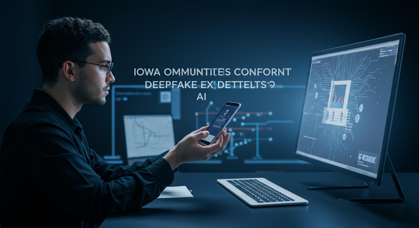 Feature image for Iowa Communities Confront Deepfake Threats: Educating Youth in the AI Era