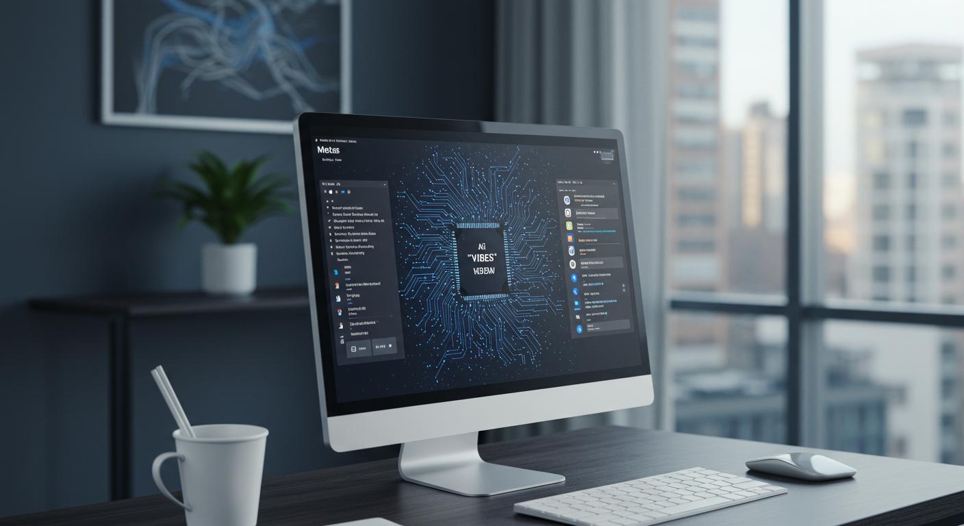 Feature image for Meta's 'Vibes' Revolutionizes AI Video Creation with Social Media Integration