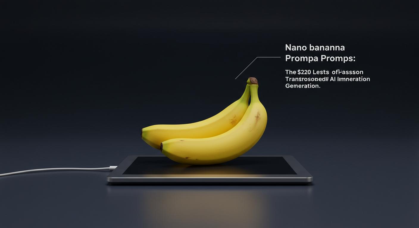 Feature image for Nano Banana Prompts: The $200 Lesson That Transformed AI Image Generation