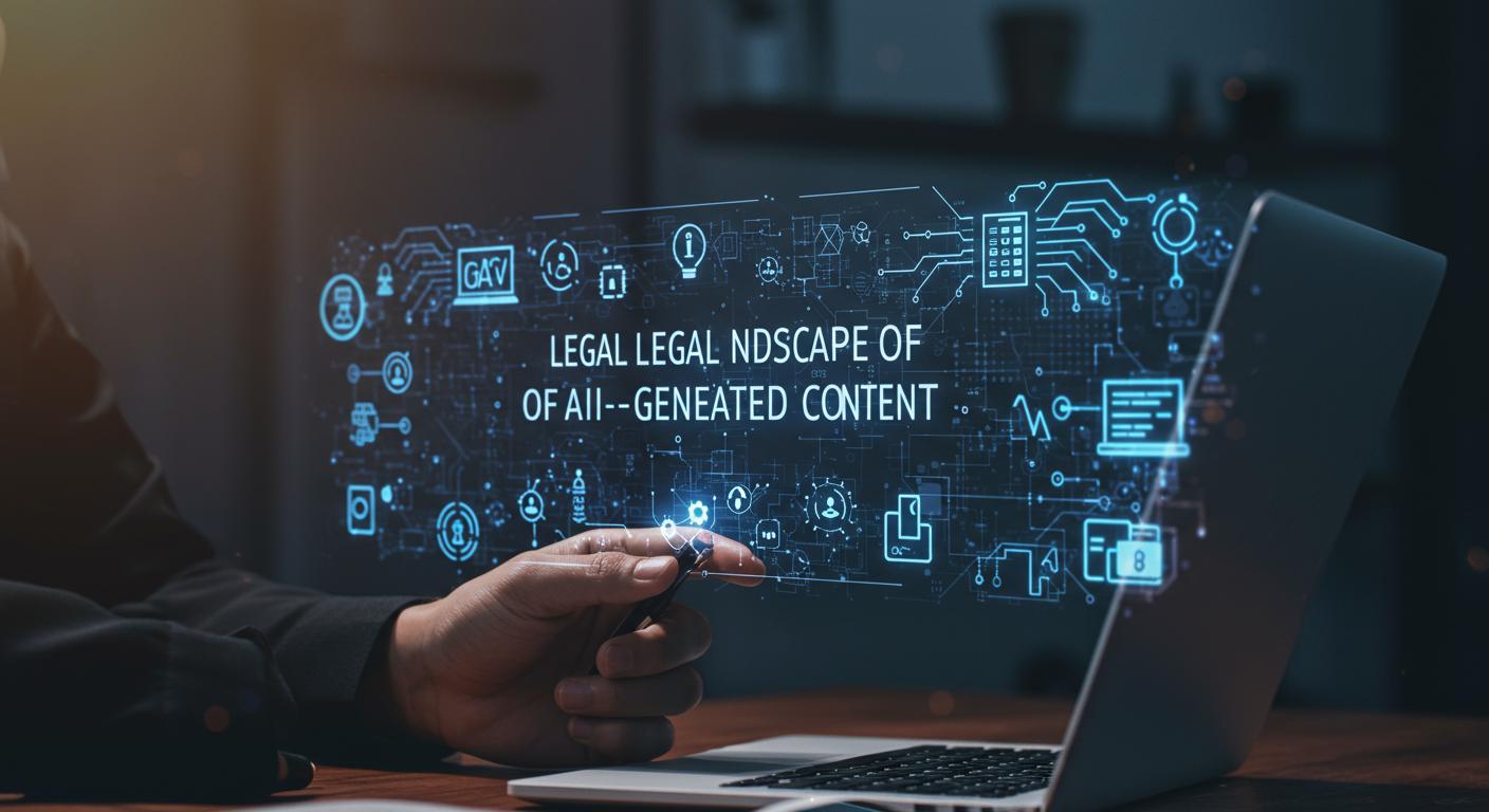 Feature image for Navigating the Legal Landscape of AI-Generated Content