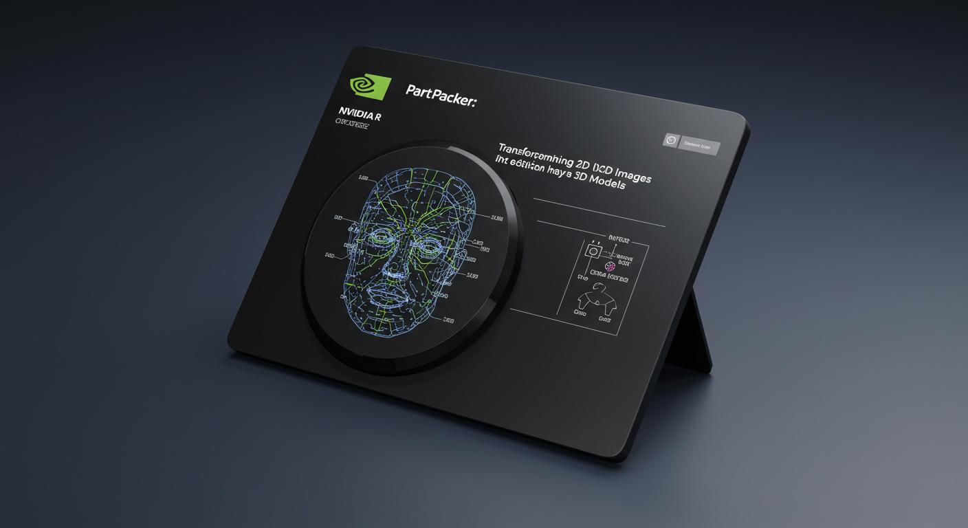 Feature image for NVIDIA's PartPacker: Transforming 2D Images into Editable 3D Models