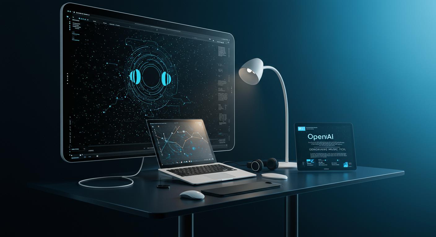 Feature image for OpenAI's New Generative Music Tool: A Game-Changer for AI-Driven Audio Creation