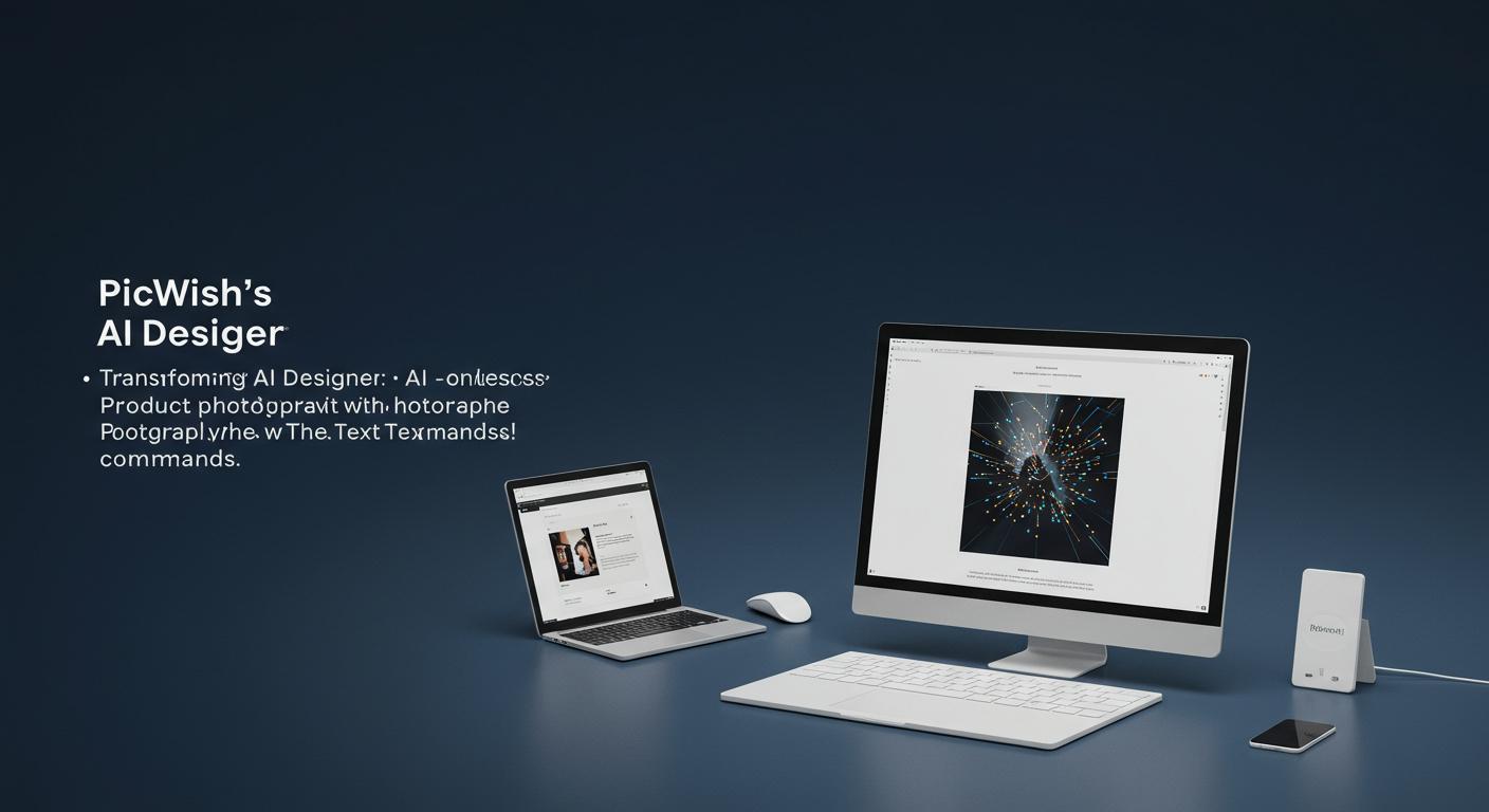 Feature image for PicWish's AI Designer: Transforming E-Commerce Product Photography with Text Commands