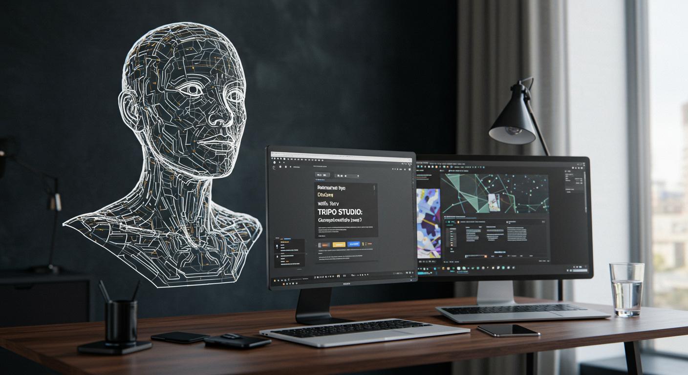 Feature image for Reimagine 3D Design with Tripo Studio: A Complete Guide