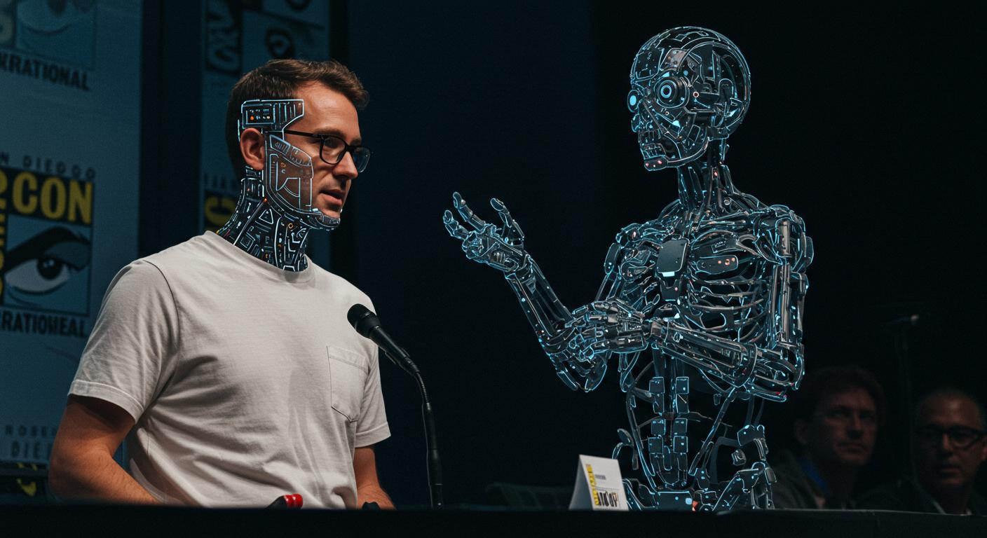 Feature image for San Diego Comic-Con Bans AI-Generated Art Following Artist Backlash