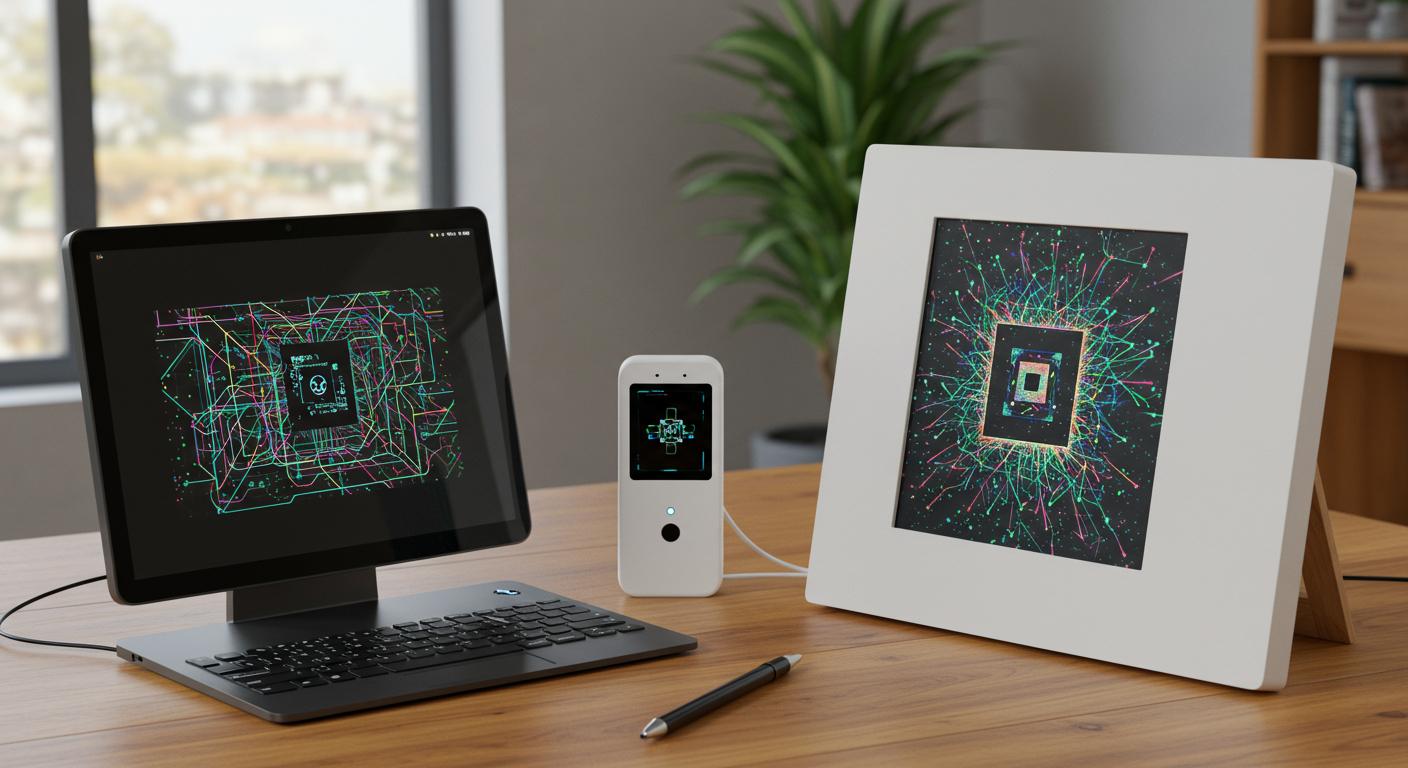 Feature image for SwitchBot's AI Art Frame: Merging AI Creativity with Home Décor