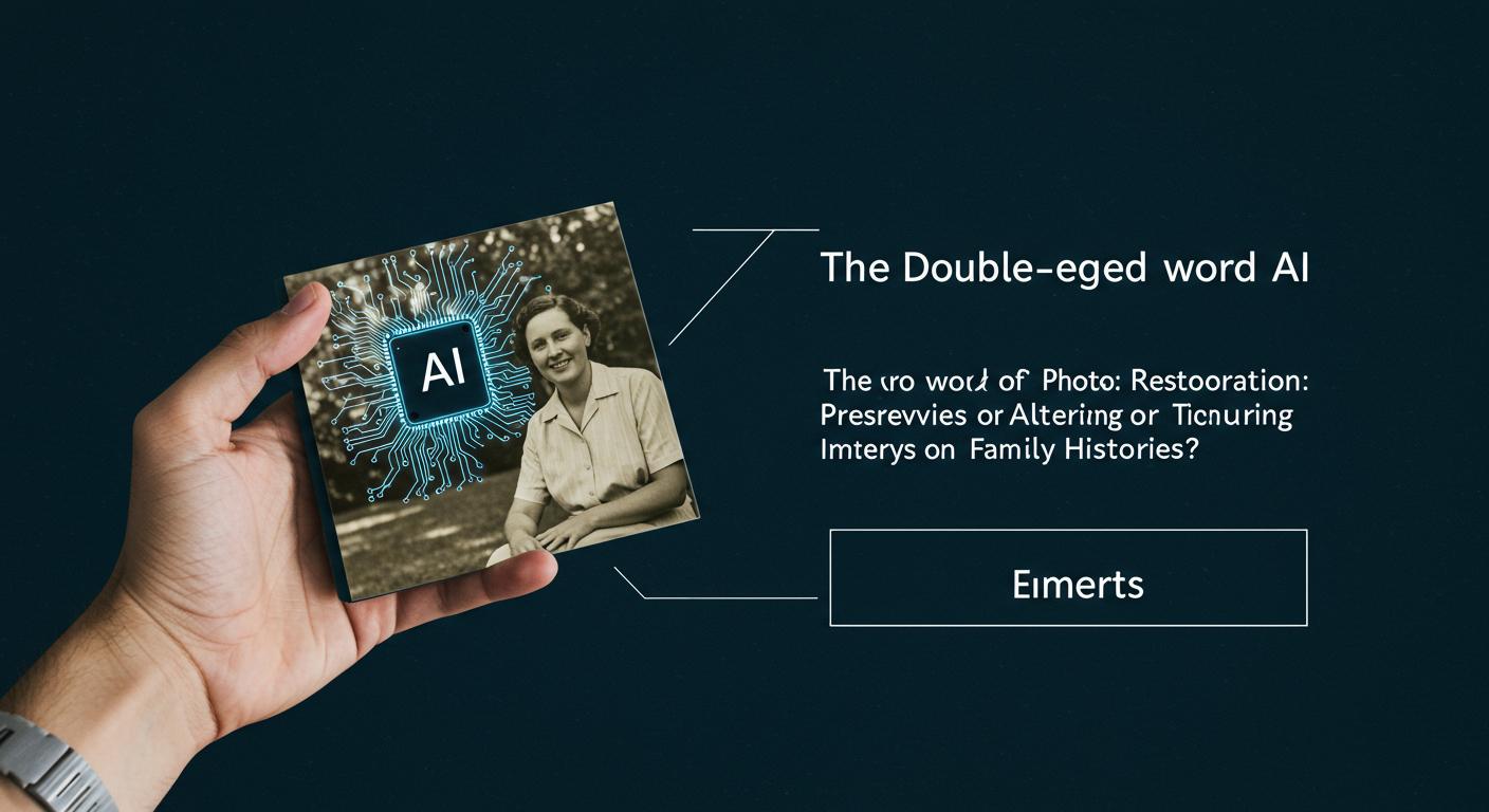 Feature image for The Double-Edged Sword of AI Photo Restoration: Preserving or Altering Family Histories?