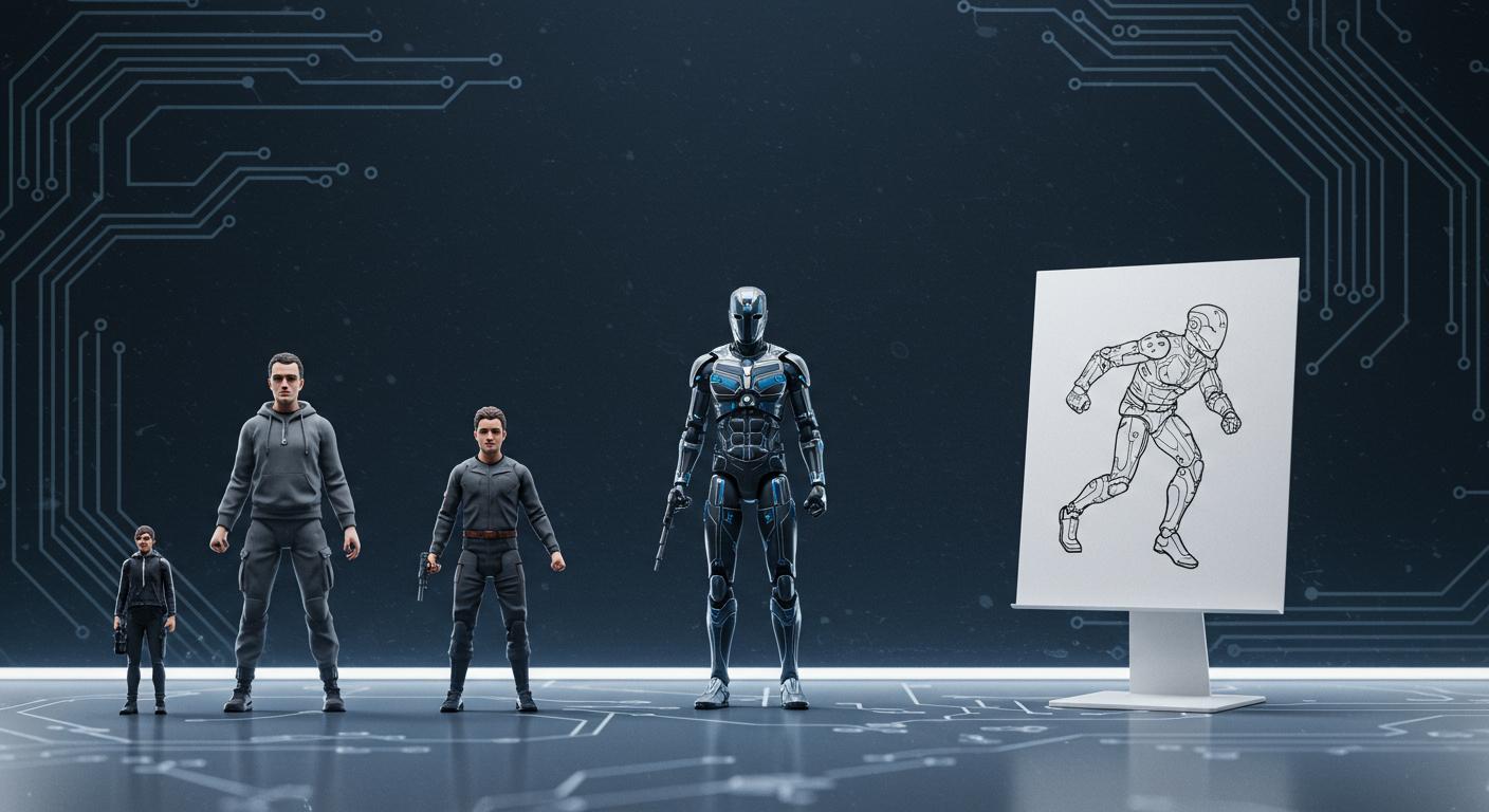 Feature image for The Evolution of AI-Generated Action Figures: From Digital Creations to Hand-Drawn Art