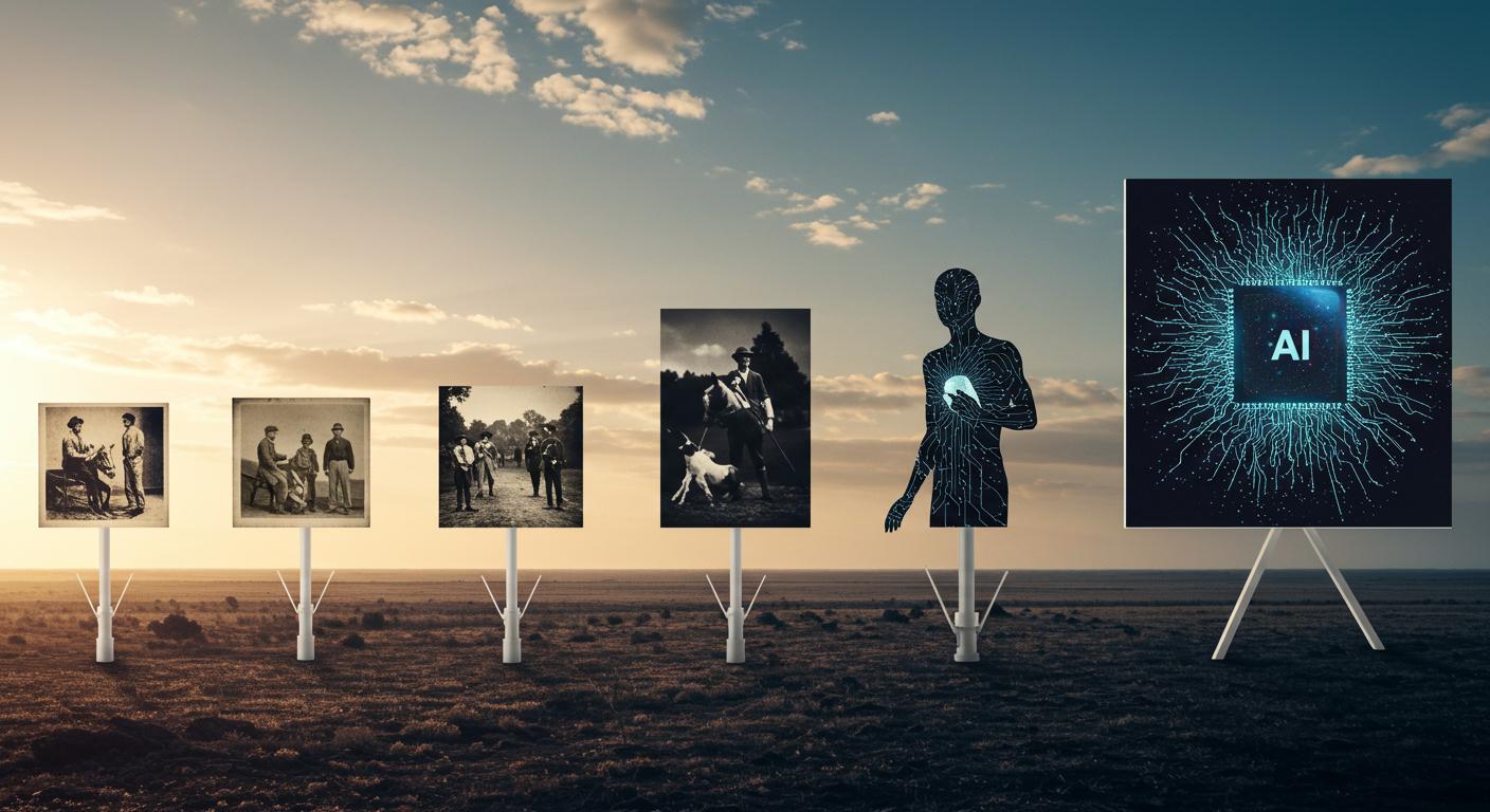 Feature image for The Evolution of Image Manipulation: From Early Photography to AI-Generated Art