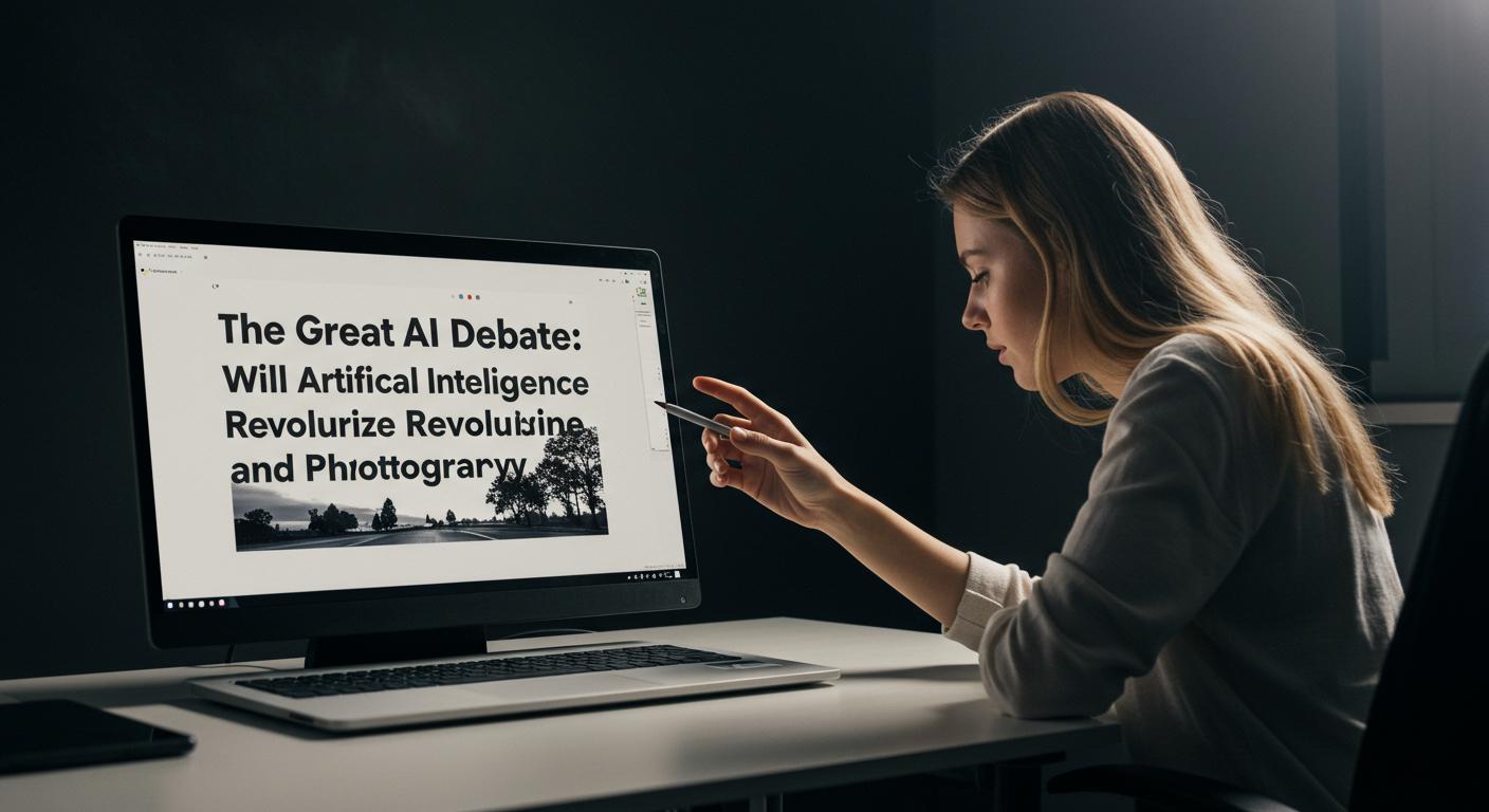Feature image for The Great AI Debate: Will Artificial Intelligence Revolutionize or Ruin Photography?