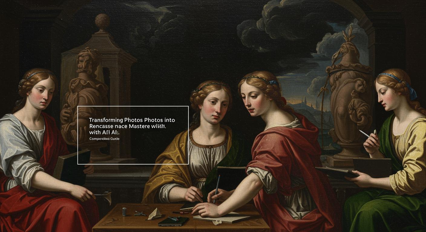 Transforming Photos into Renaissance Masterpieces with AI: A ...