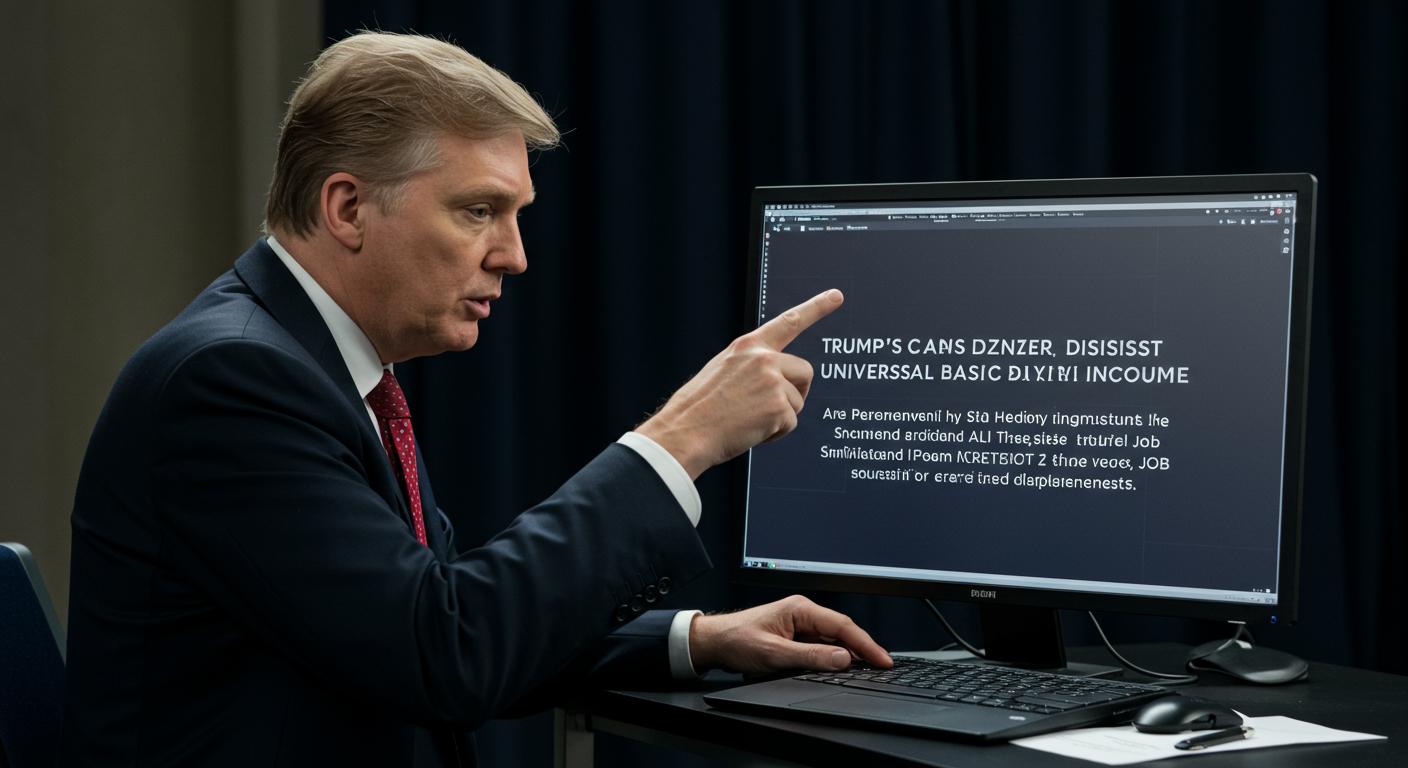 Feature image for Trump's AI Czar Dismisses Universal Basic Income Amidst AI-Driven Job Displacement