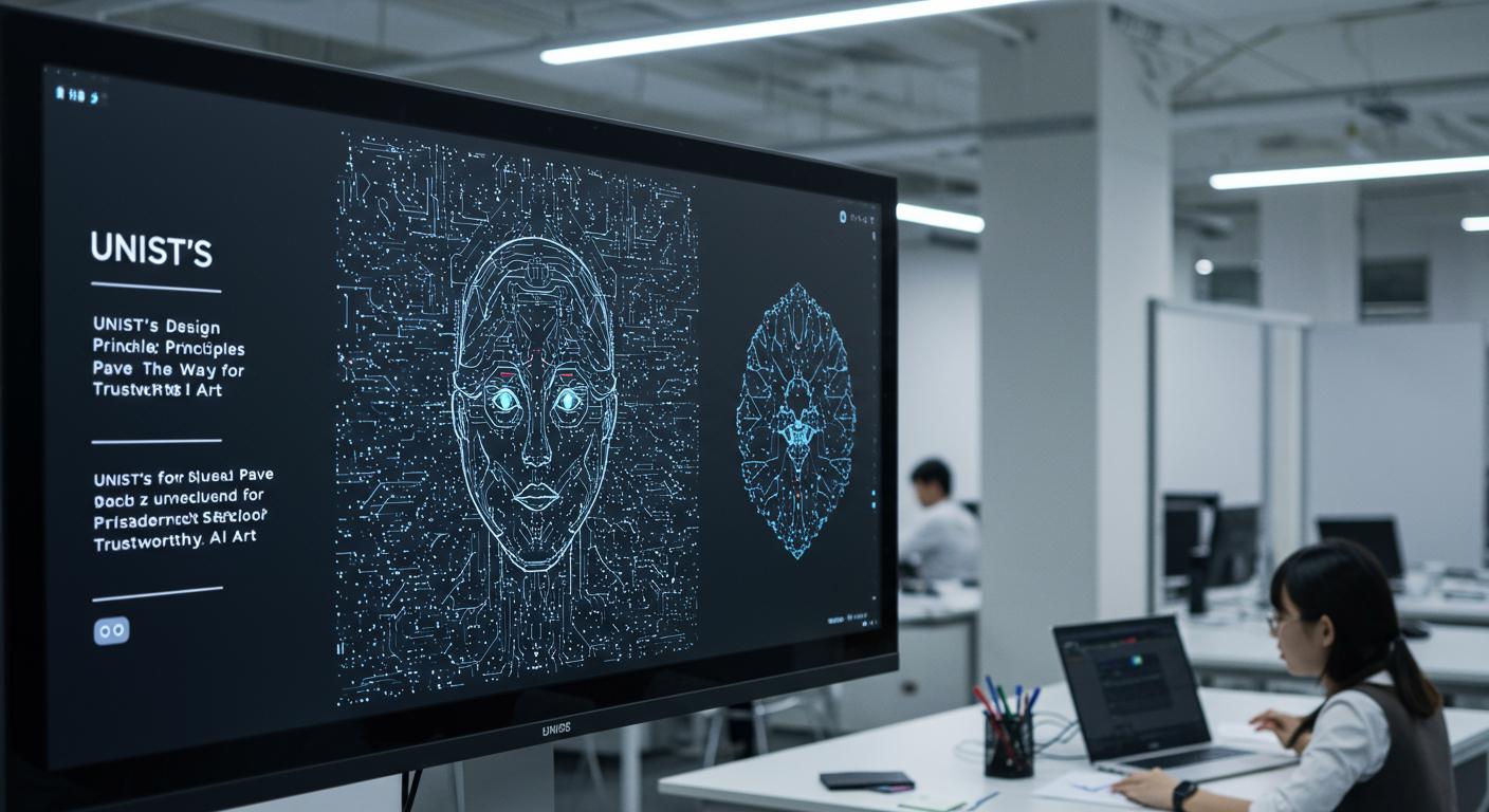 Feature image for UNIST's Design Principles Pave the Way for Trustworthy AI Art